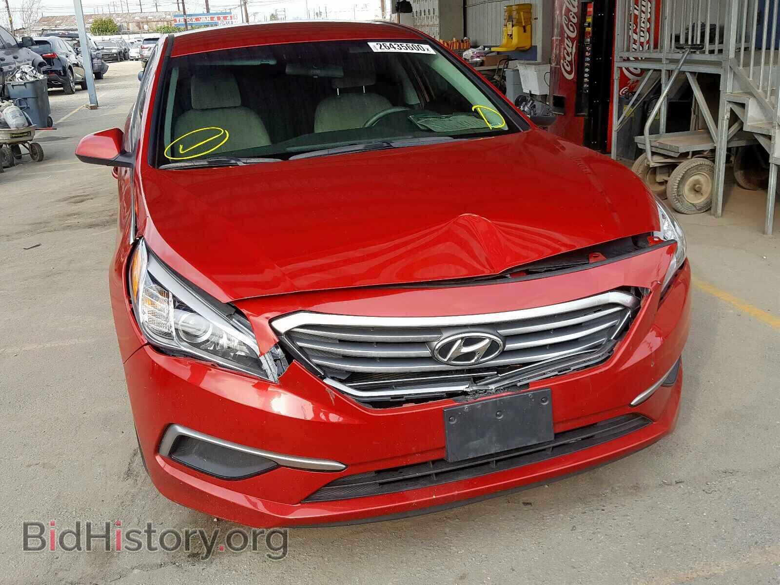 2017 HYUNDAI SONATA - VIN: 5NPE24AF1HH522628 - Фото 9