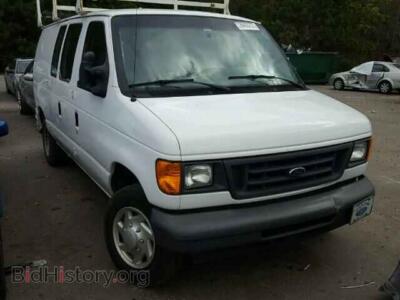 2007 Ford ECONOLINE, белый — VIN 1FTNE14W27DA73787, Copart