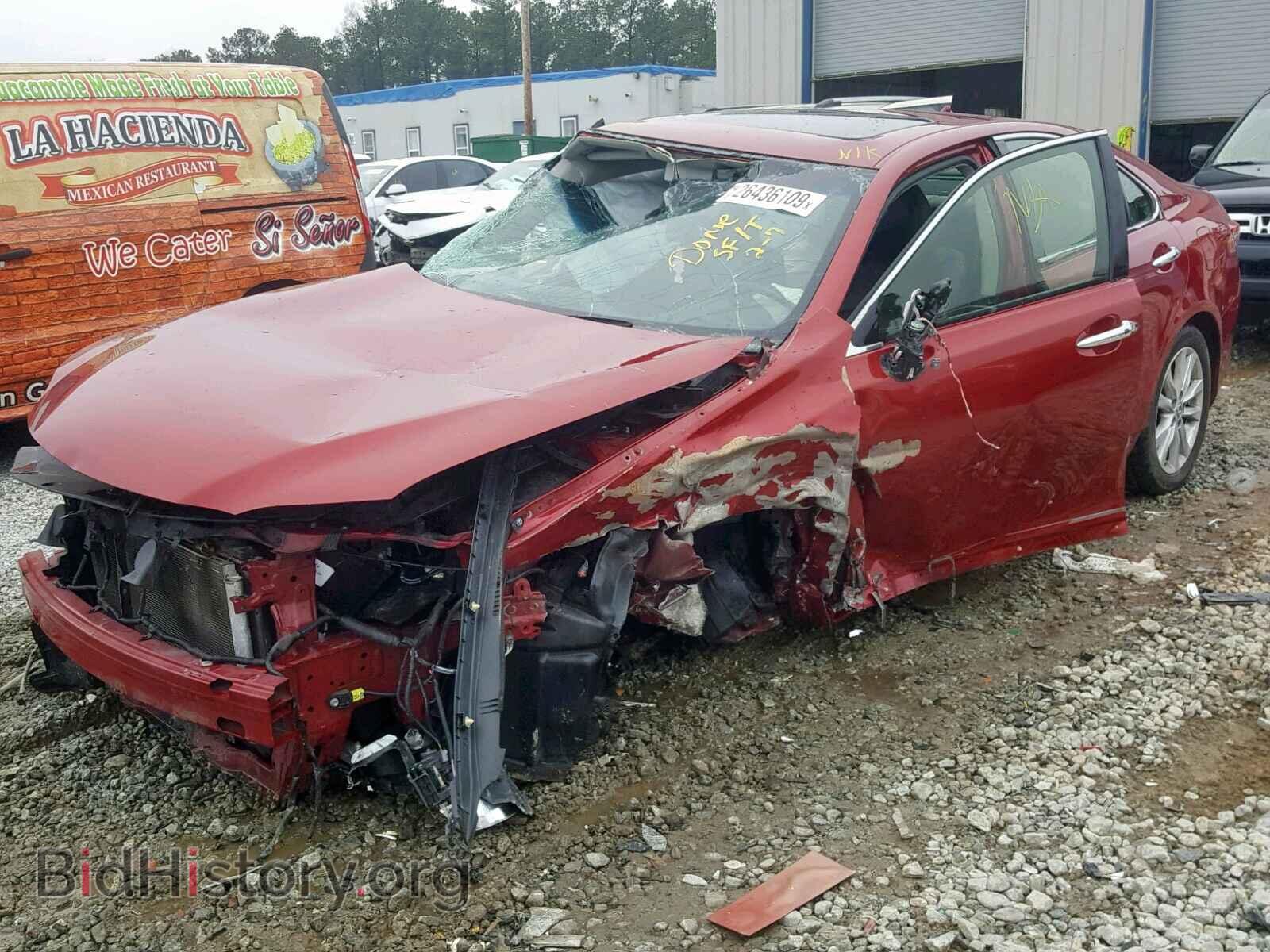 Photo JTHBK1EG3C2502121 - LEXUS ES350 2012