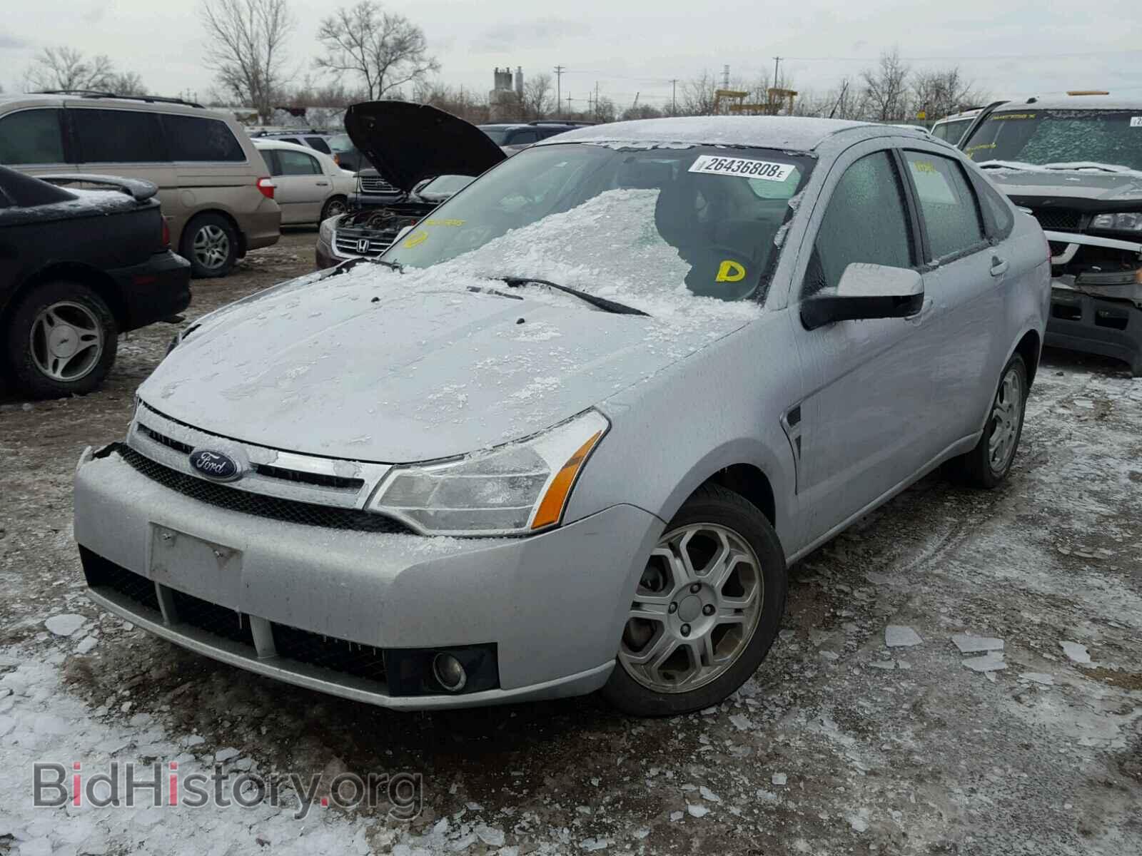 2008 FORD FOCUS - VIN: 1FAHP35N58W259215 - Фото 2