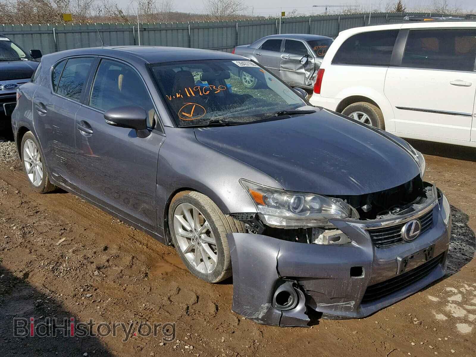 Photo JTHKD5BH6C2119630 - LEXUS CT 200 2012