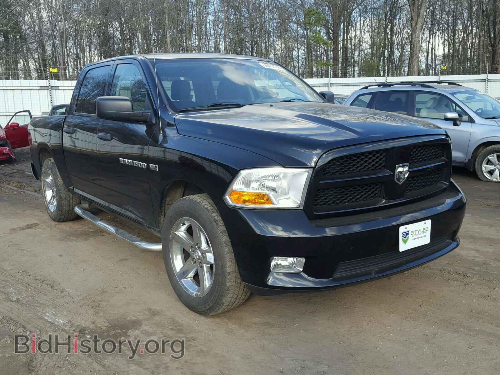 Фотография 1C6RD6KT3CS182170 - DODGE RAM 1500 2012