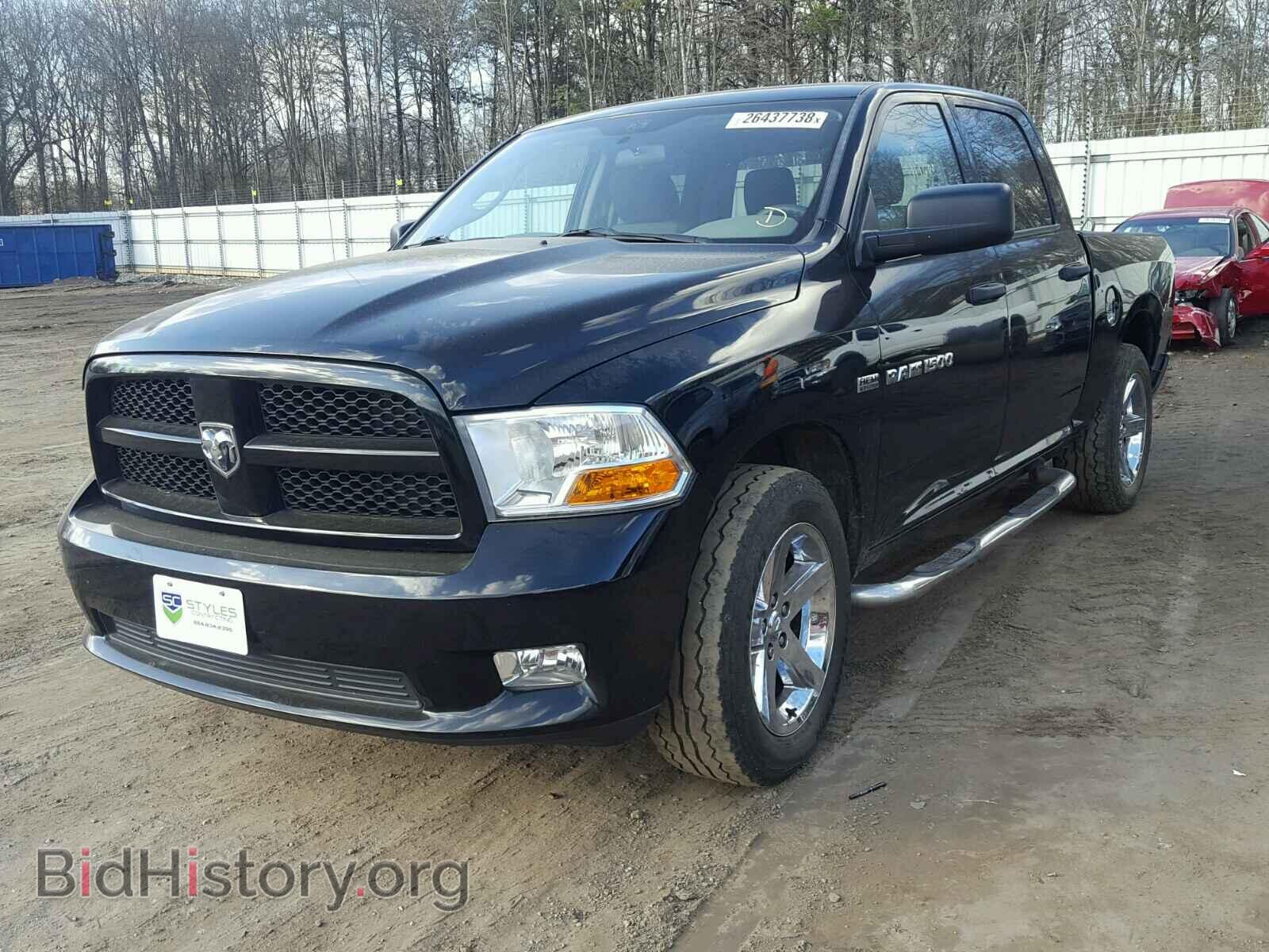 2012 DODGE RAM 1500 - VIN: 1C6RD6KT3CS182170 - Фото 2