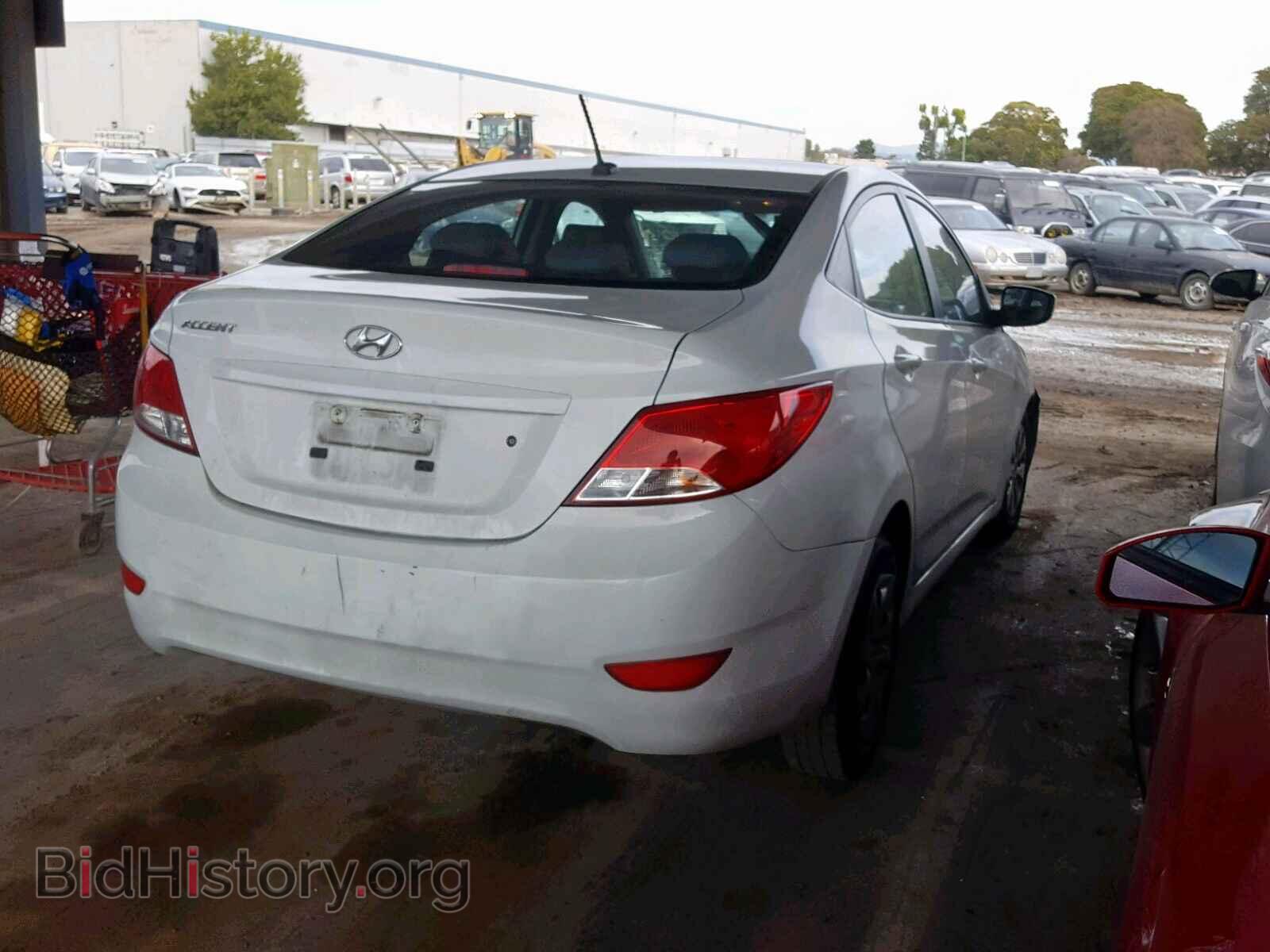 2015 HYUNDAI ACCENT - VIN: KMHCT4AE6FU857135 - Фото 4