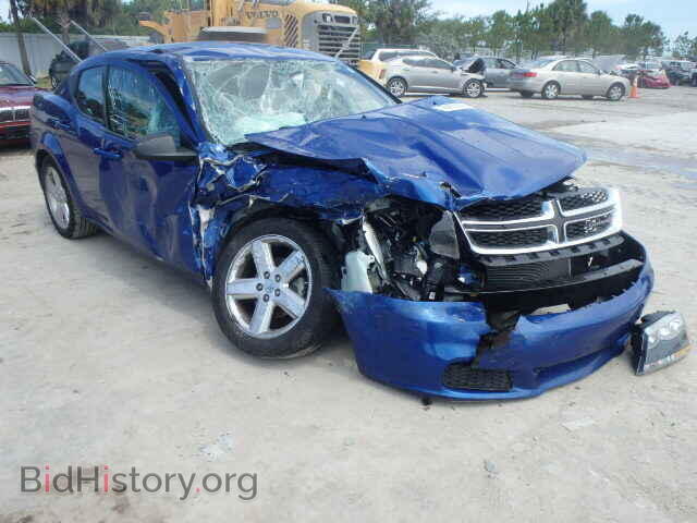 Фотография 1C3CDZAB9DN517106 - DODGE AVENGER 2013