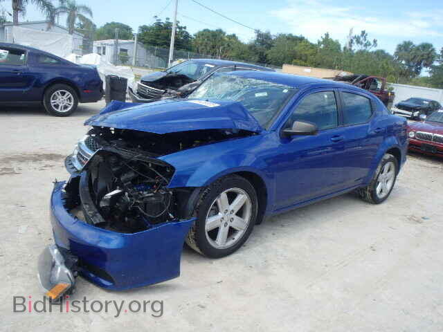 2013 DODGE AVENGER - VIN: 1C3CDZAB9DN517106 - Фото 2