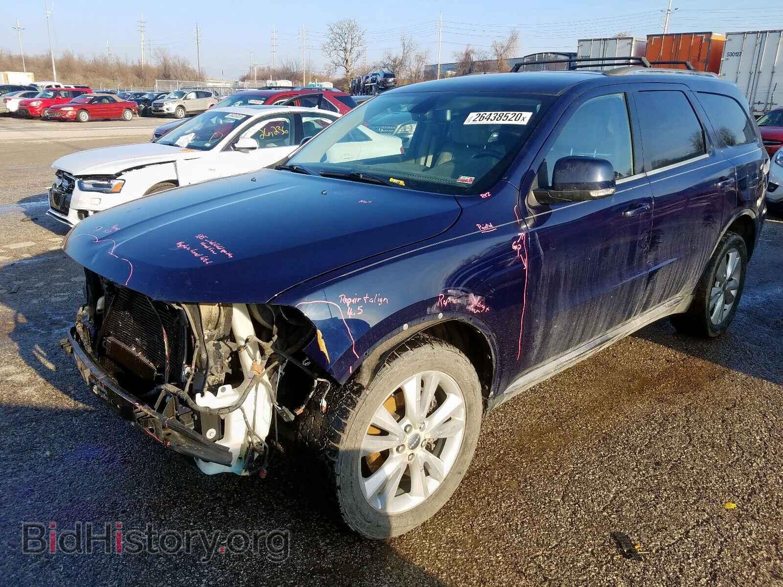 2012 DODGE DURANGO - VIN: 1C4SDJDT1CC322978 - Photo 2