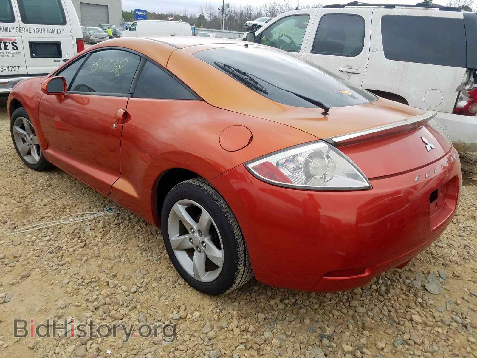 2006 MITSUBISHI ECLIPSE - VIN: 4A3AK24F66E053142 - Фото 3