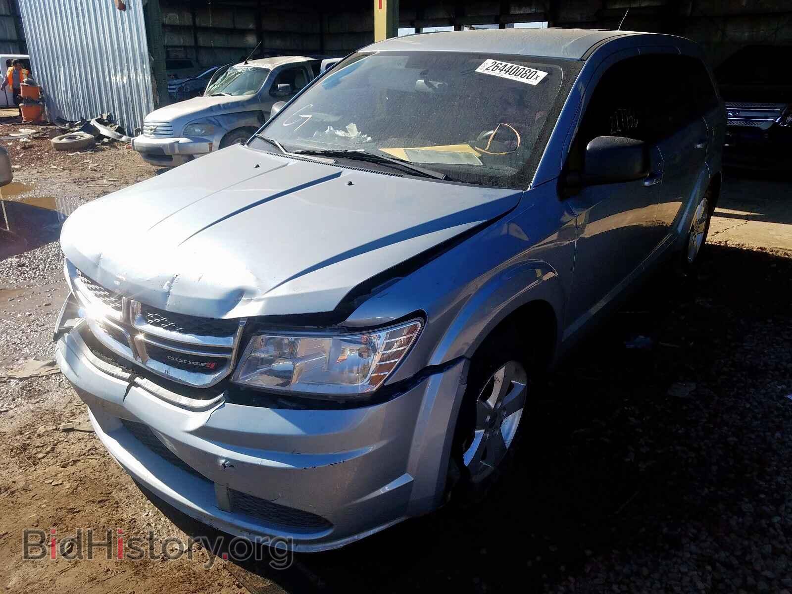 2013 DODGE JOURNEY - VIN: 3C4PDCAB2DT533433 - Фото 2