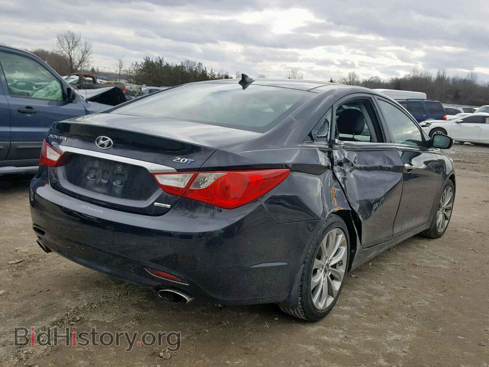 2012 HYUNDAI SONATA - VIN: 5NPEC4AB9CH451861 - Фото 4