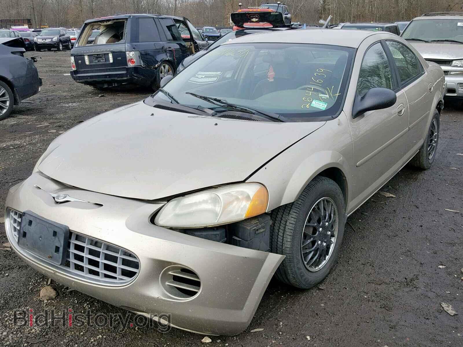 2002 CHRYSLER SEBRING - VIN: 1C3EL46X82N183148 - Фото 2