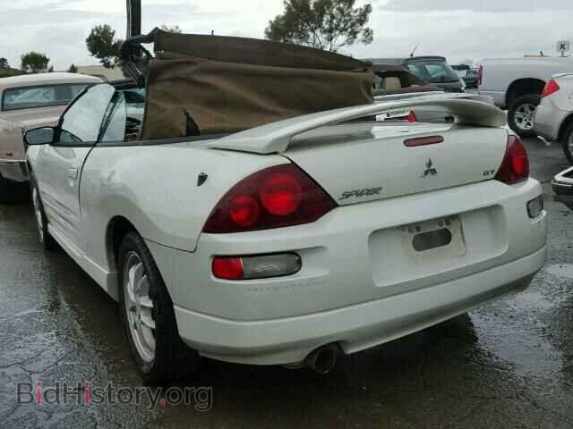 2002 MITSUBISHI ECLIPSE - VIN: 4A3AE85H92E038557 - Фото 3