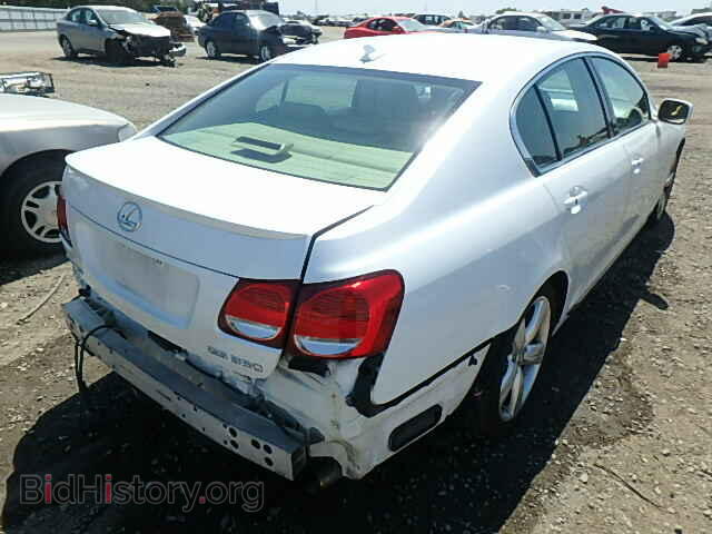2007 LEXUS GS350 - VIN: JTHBE96S070017462 - Фото 4