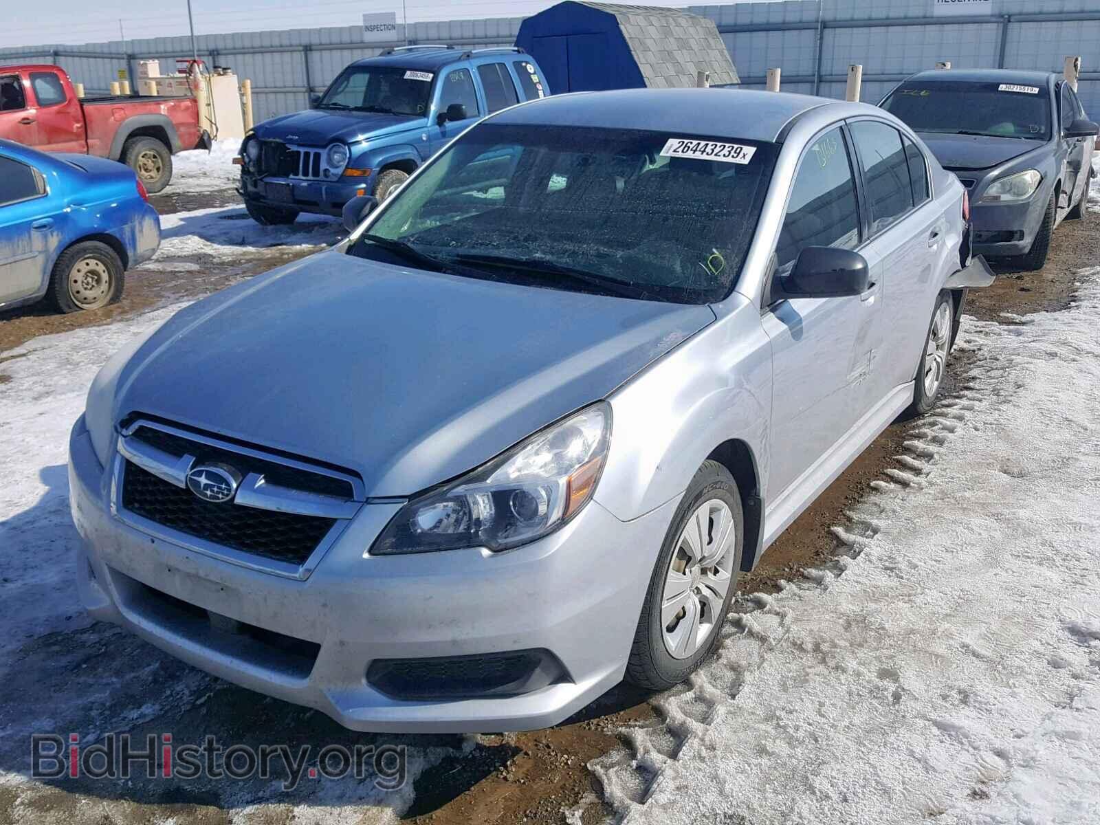 2013 SUBARU LEGACY - VIN: 4S3BMBA61D3036229 - Фото 2