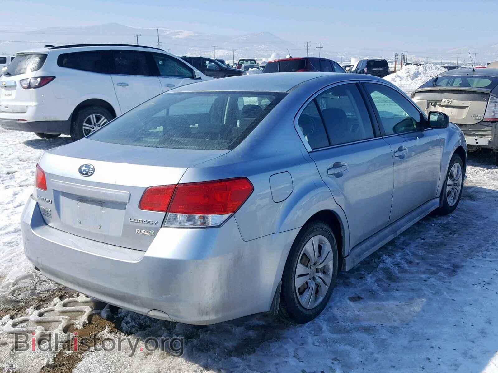2013 SUBARU LEGACY - VIN: 4S3BMBA61D3036229 - Фото 4