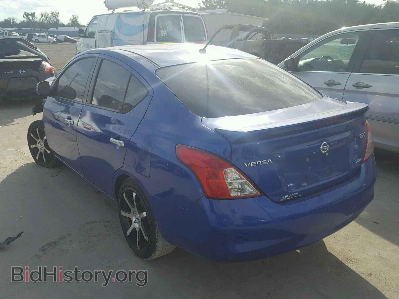2013 NISSAN VERSA - VIN: 3N1CN7AP1DL862058 - Фото 3