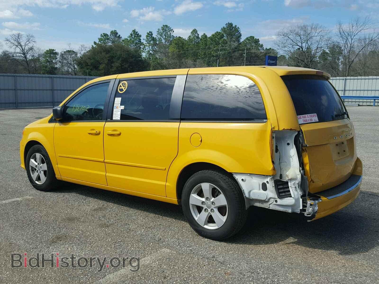 2013 DODGE CARAVAN - VIN: 2C4RDGBG1DR748461 - Фото 3