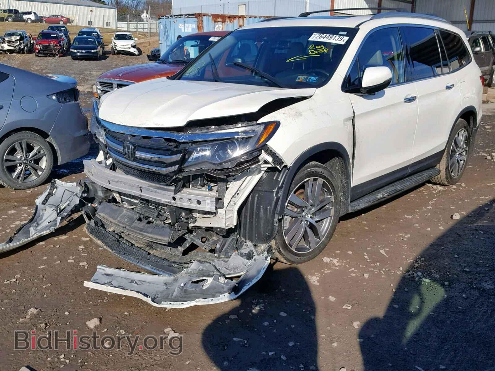 2016 HONDA PILOT ELIT - VIN: 5FNYF6H03GB126132 - Фото 2