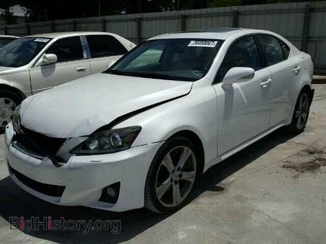 2011 LEXUS IS350 - VIN: JTHBE5C23B5026309 - Фото 2