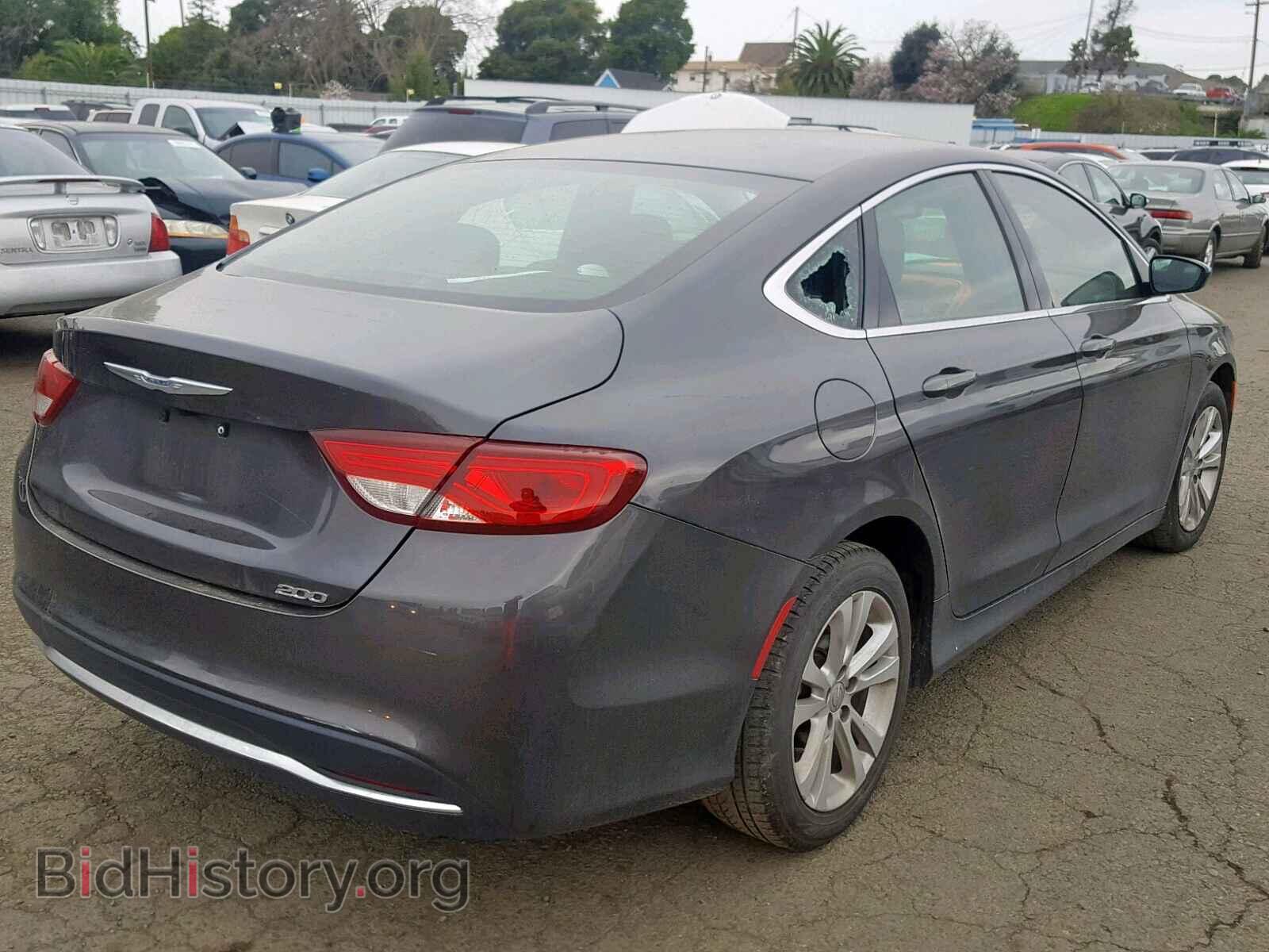 2016 CHRYSLER 200 - VIN: 1C3CCCAB7GN113242 - Фото 4