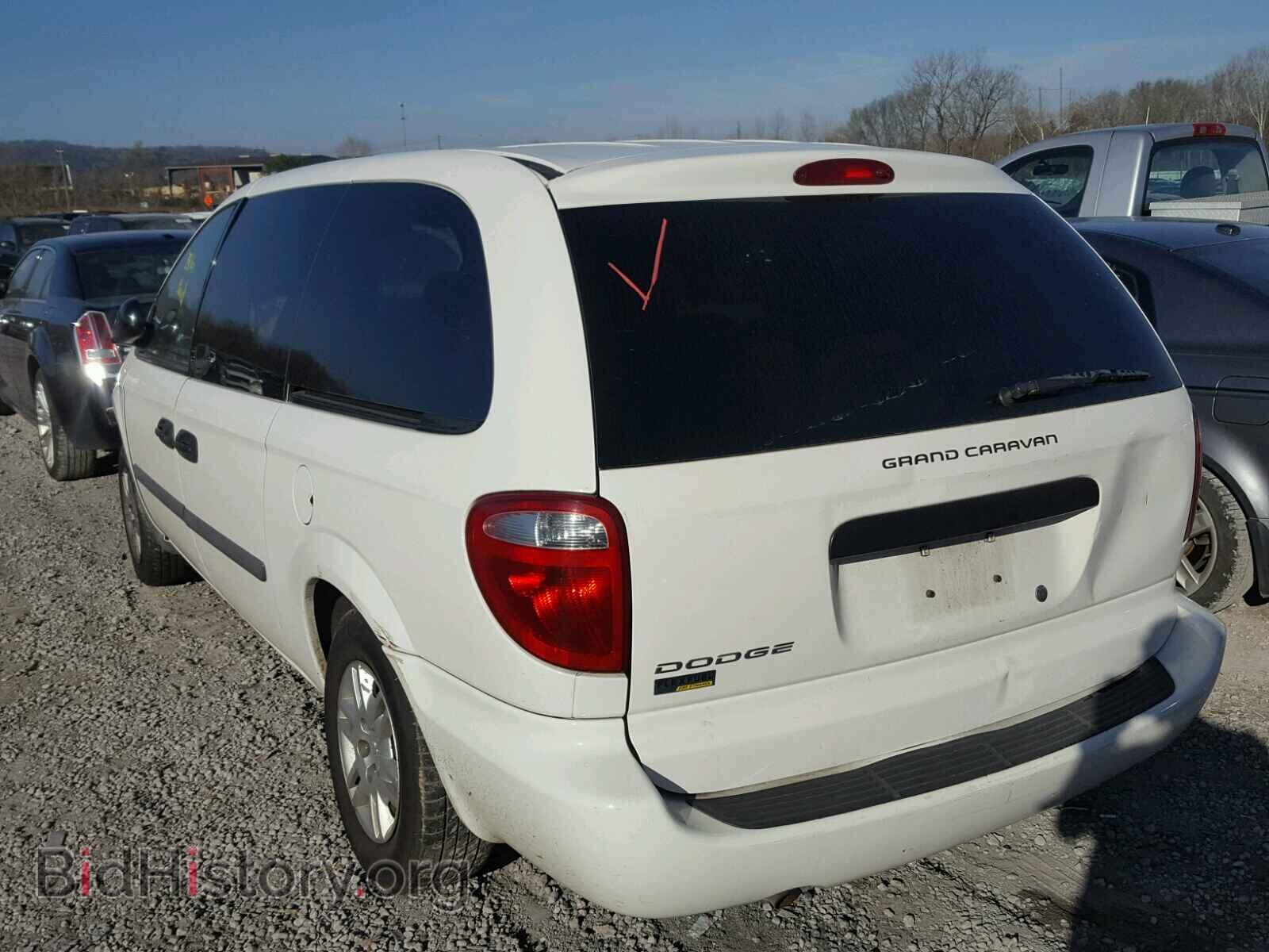 2007 DODGE CARAVAN - VIN: 1D4GP24E87B143145 - Фото 3