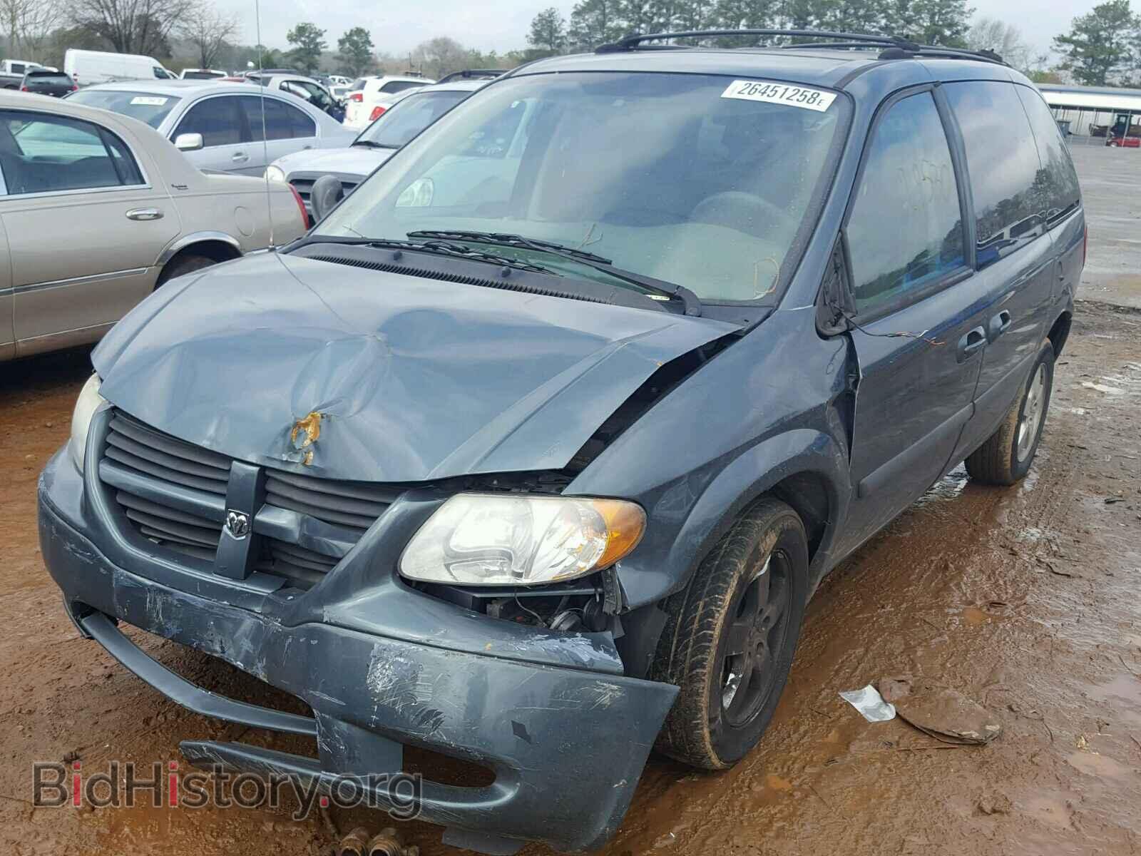 2005 DODGE CARAVAN - VIN: 1D4GP45R55B195567 - Фото 2
