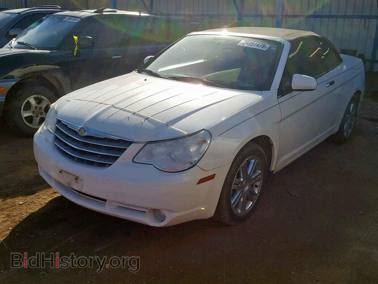 2008 CHRYSLER SEBRING - VIN: 1C3LC65M38N692891 - Фото 2