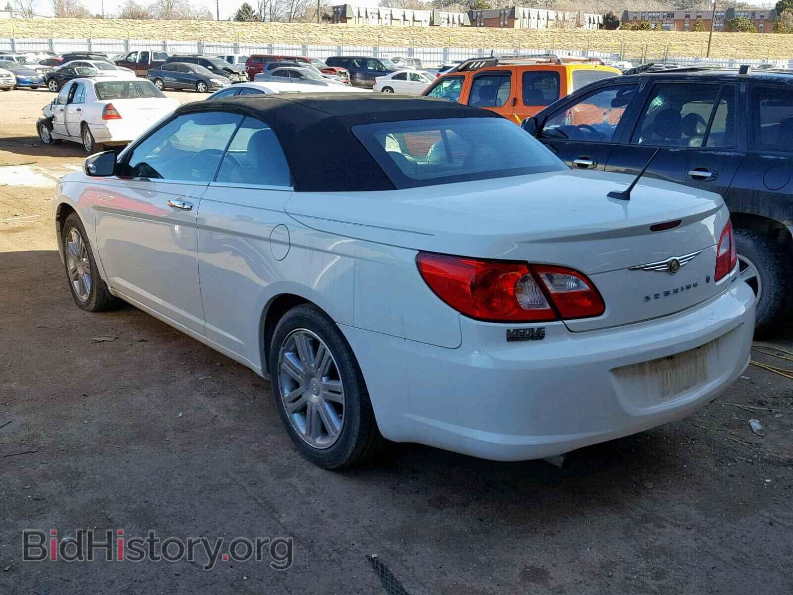 2008 CHRYSLER SEBRING - VIN: 1C3LC65M38N692891 - Фото 3