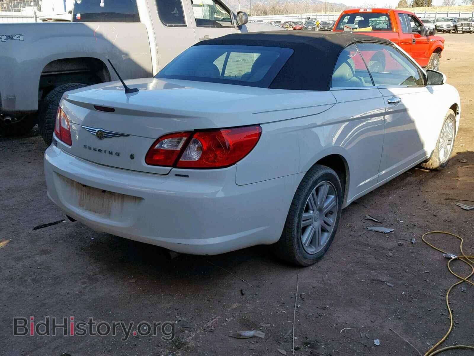 2008 CHRYSLER SEBRING - VIN: 1C3LC65M38N692891 - Фото 4