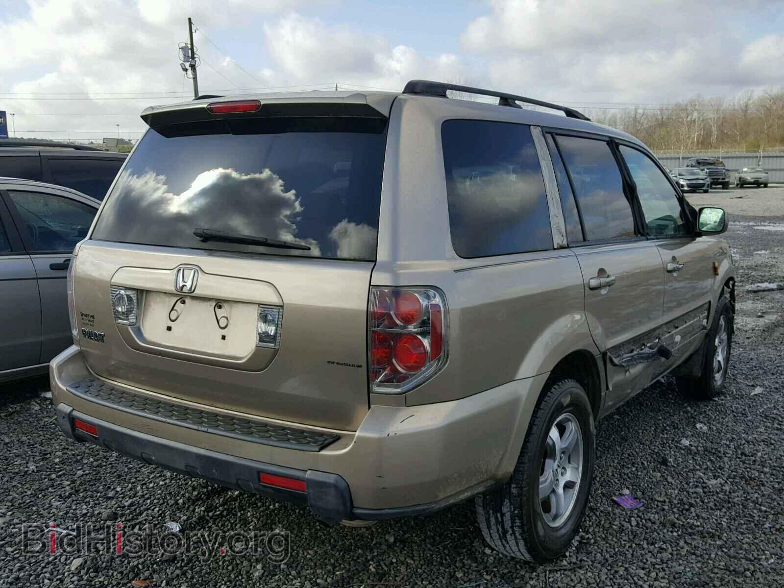 2006 HONDA PILOT - VIN: 5FNYF28506B026380 - Фото 4
