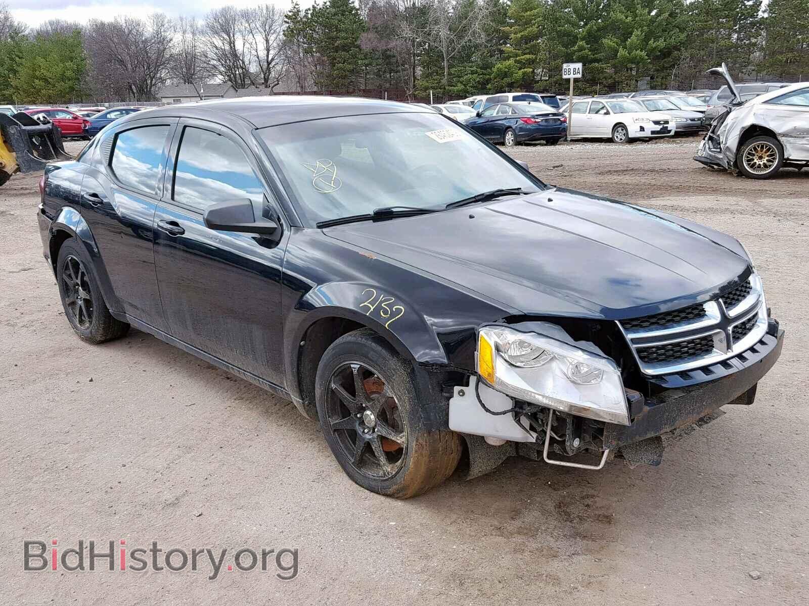 Фотография 1C3CDZAB4DN603360 - DODGE AVENGER 2013