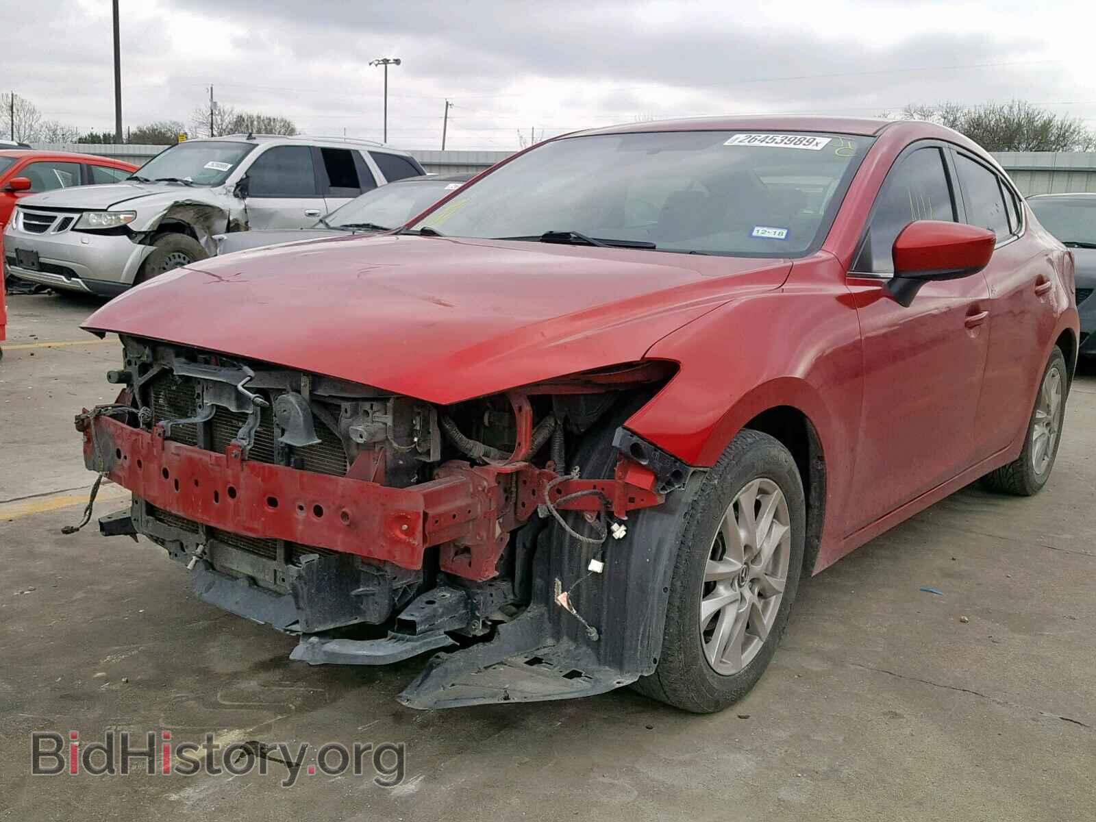 2014 MAZDA 3 - VIN: JM1BM1V7XE1149655 - Фото 2