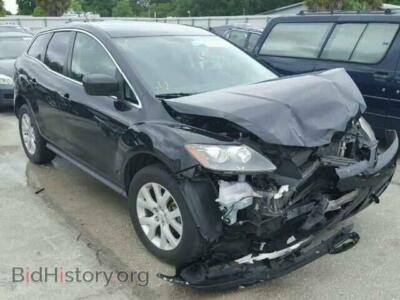 2009 Mazda CX-7, черный — VIN JM3ER293590227175, Copart