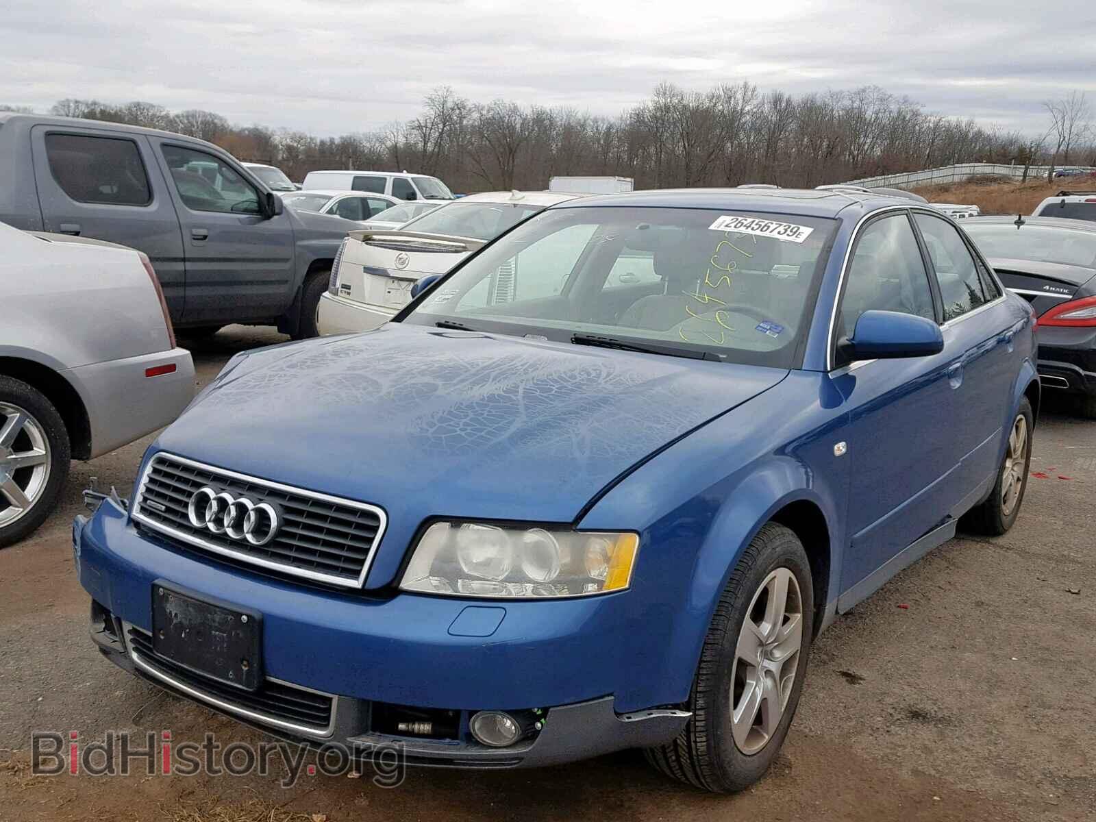 2002 AUDI A4 - VIN: WAULT68E22A180888 - Фото 2