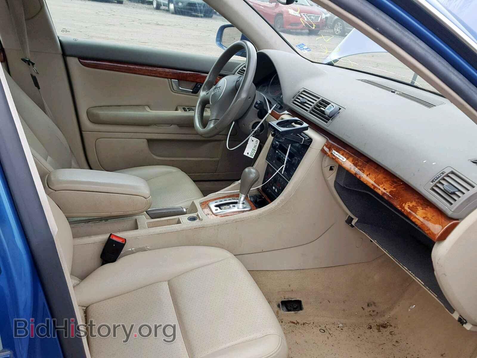 2002 AUDI A4 - VIN: WAULT68E22A180888 - Фото 5