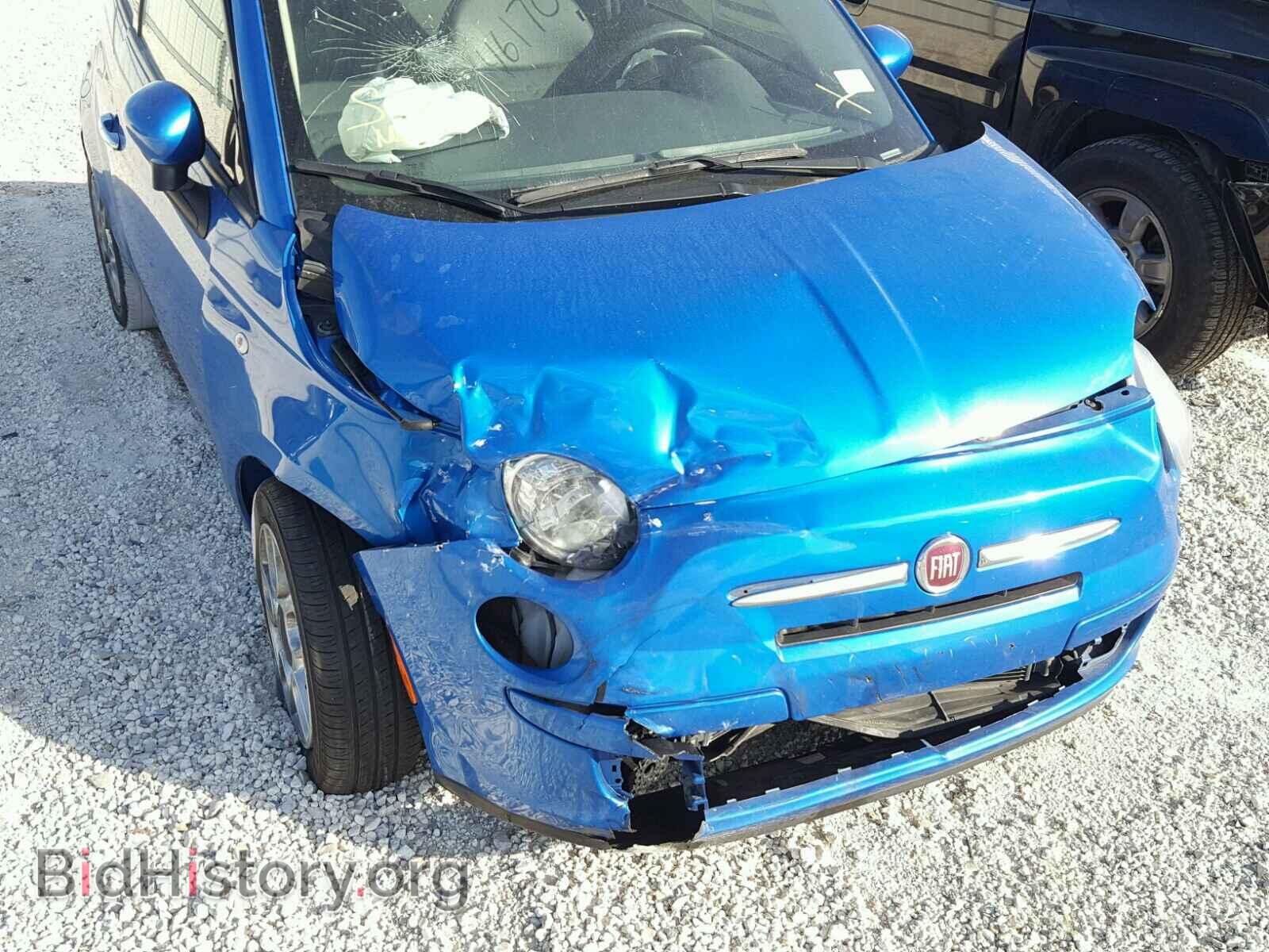 2015 FIAT 500 - VIN: 3C3CFFAR7FT549934 - Фото 9