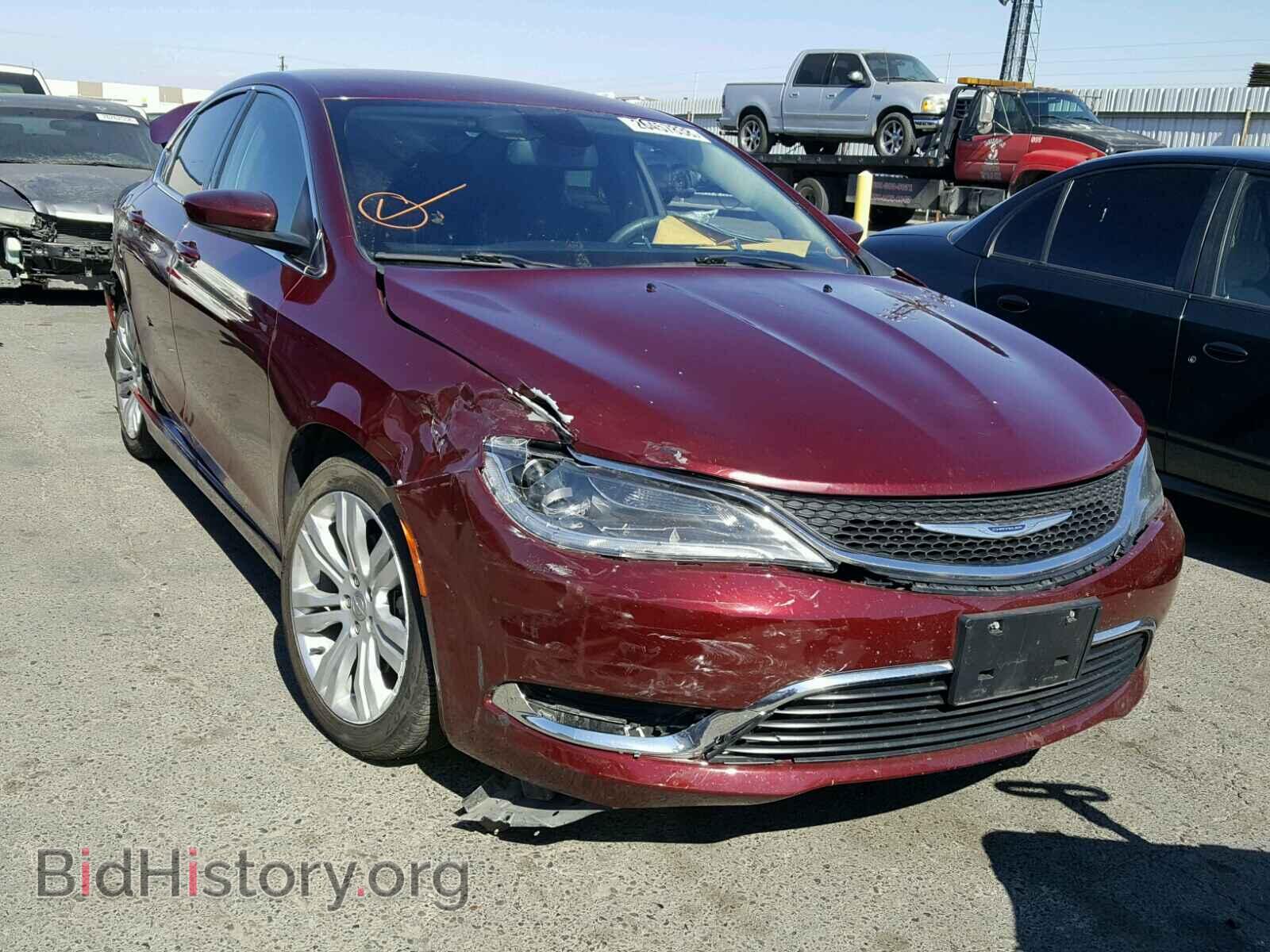 Photo 1C3CCCAB4FN548069 - CHRYSLER 200 2015