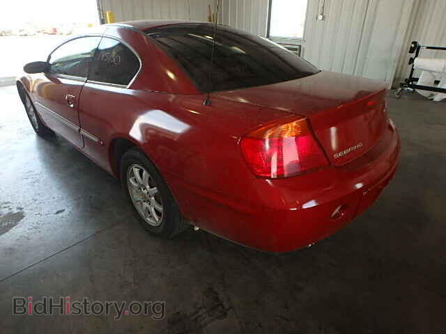2001 CHRYSLER SEBRING - VIN: 4C3AG42HX1E054102 - Фото 3