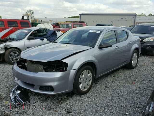 2014 DODGE AVENGER - VIN: 1C3CDZAG1EN184588 - Фото 2
