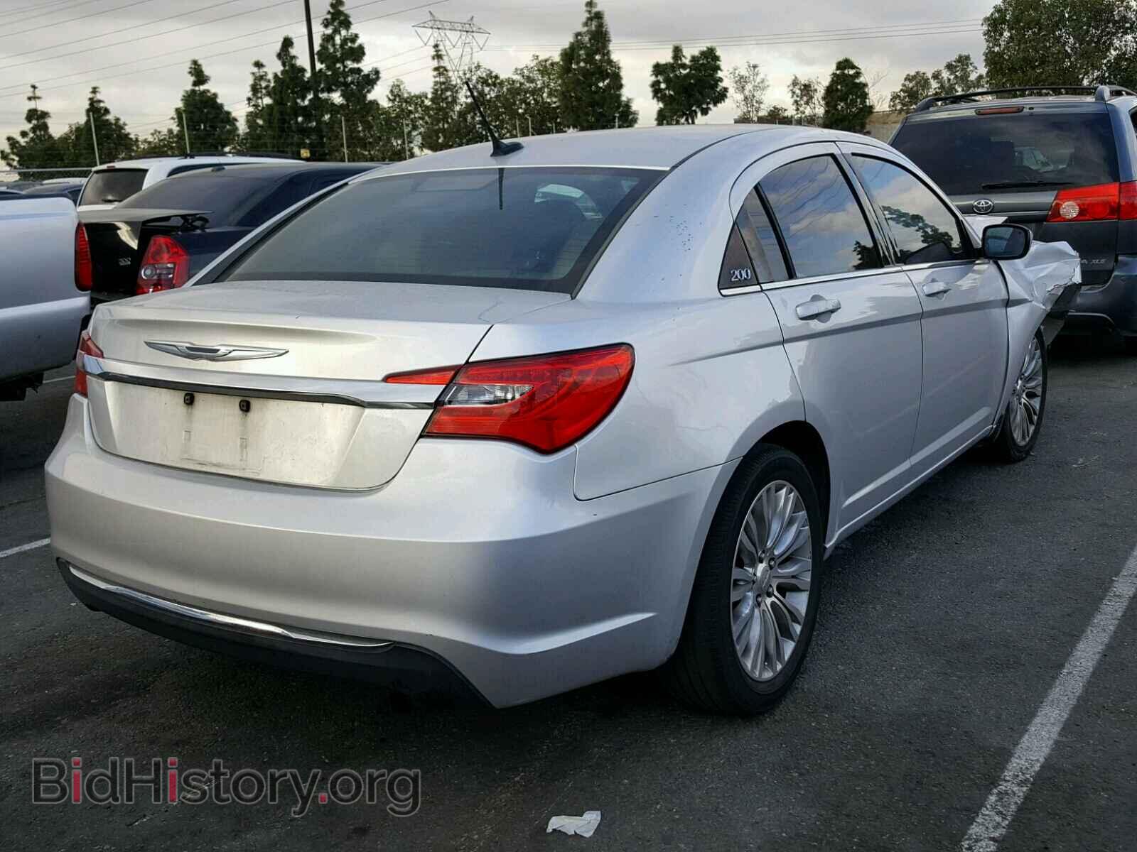 2012 CHRYSLER 200 - VIN: 1C3CCBAB7CN149355 - Фото 4