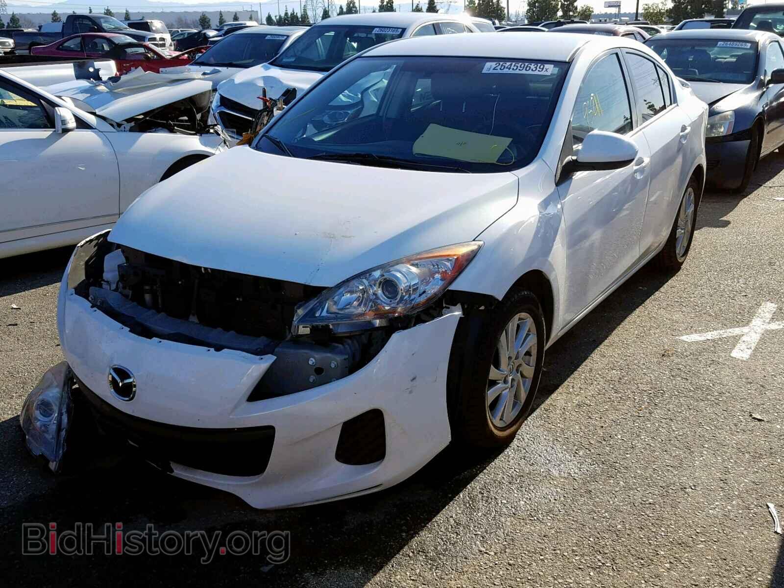 2012 MAZDA 3 - VIN: JM1BL1VG1C1506429 - Фото 2