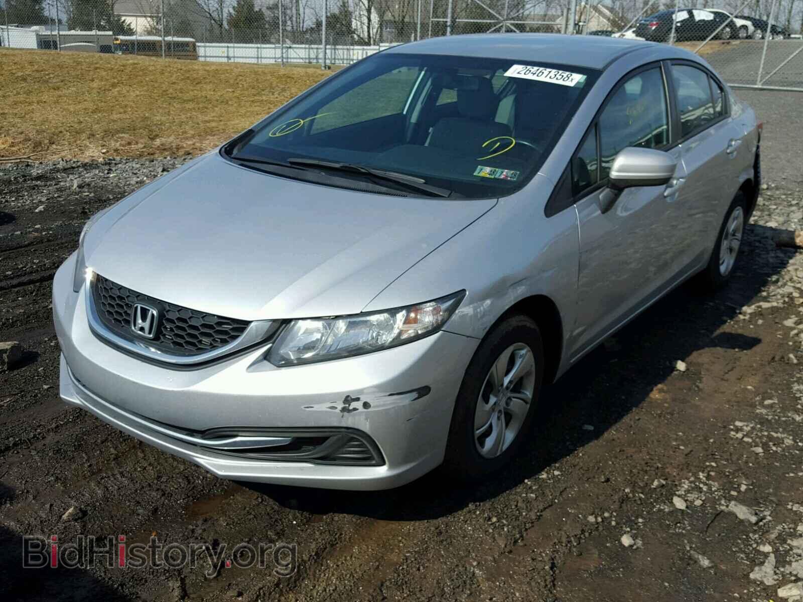 2014 HONDA CIVIC - VIN: 19XFB2F55EE254708 - Photo 2