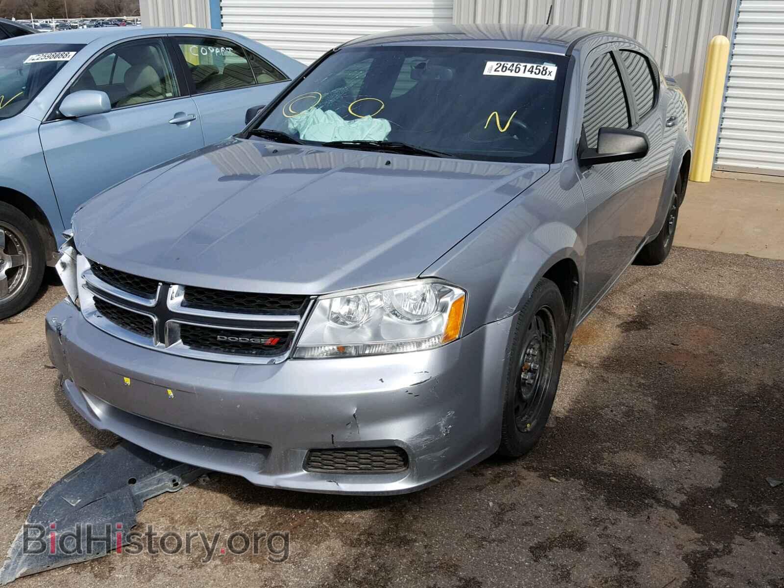 2013 DODGE AVENGER - VIN: 1C3CDZAG0DN676110 - Фото 2