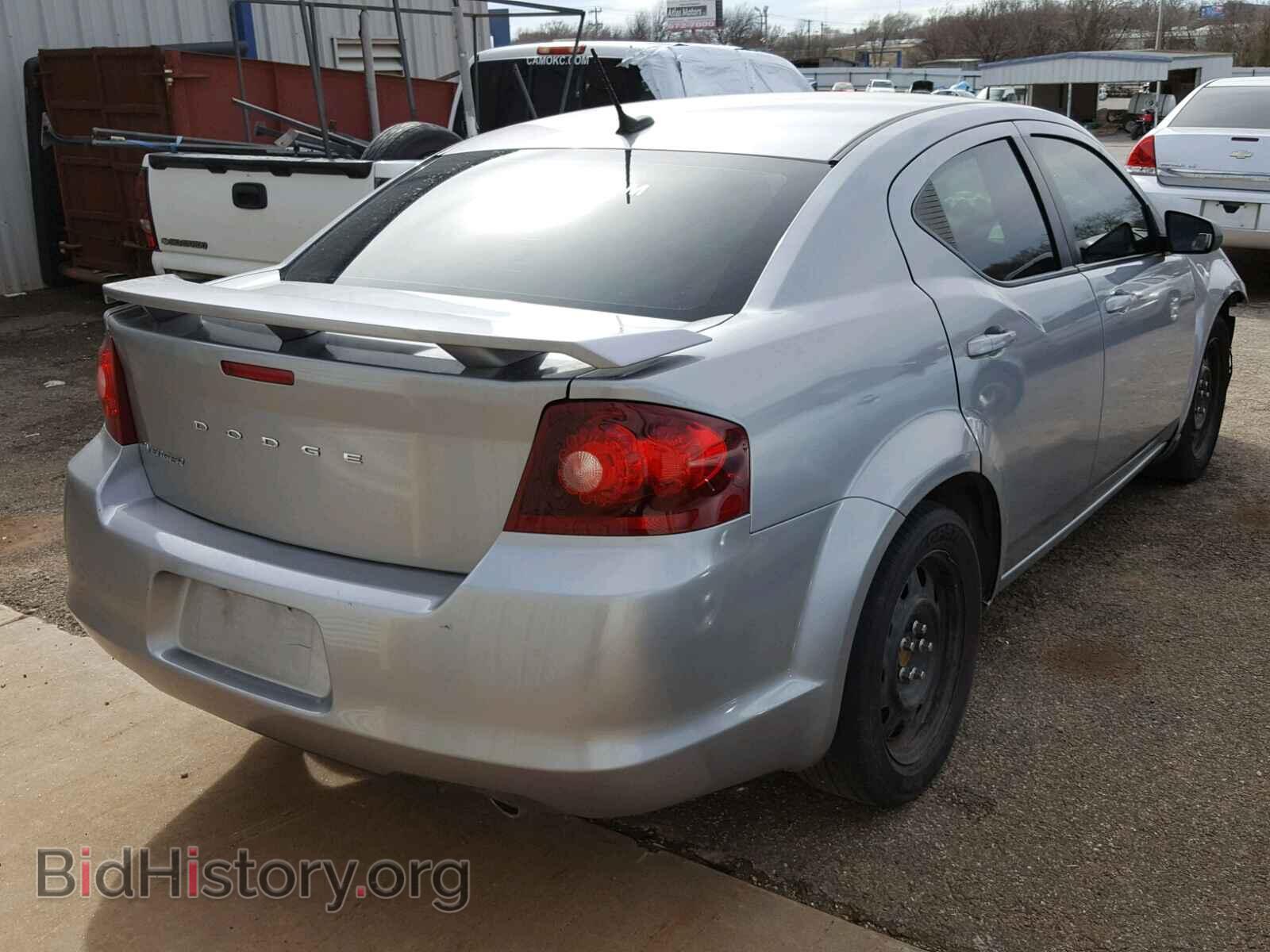 2013 DODGE AVENGER - VIN: 1C3CDZAG0DN676110 - Фото 4