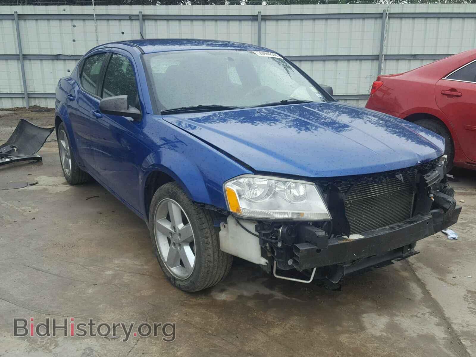 Фотография 1C3CDZAB3DN687980 - DODGE AVENGER 2013