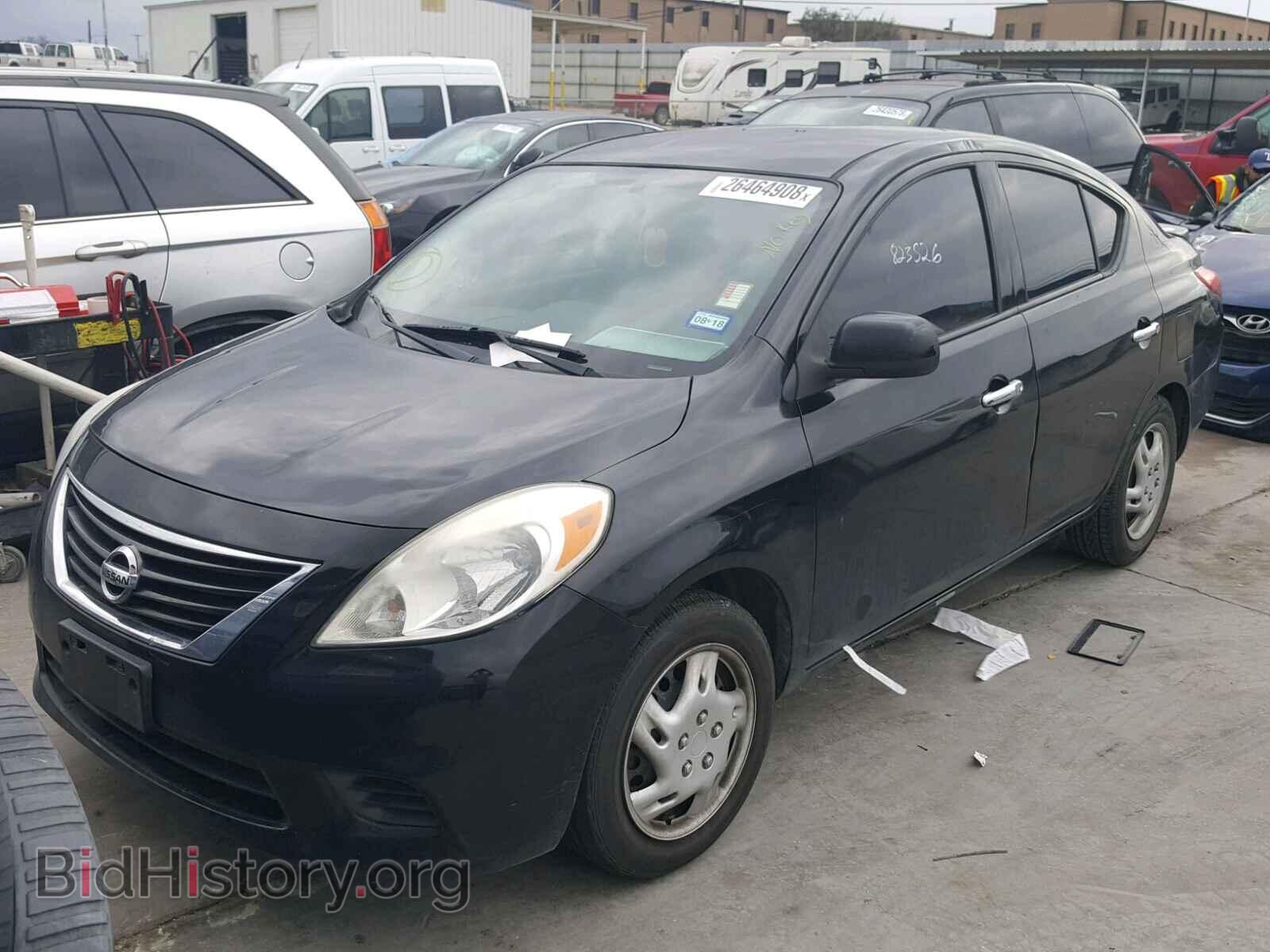 2014 NISSAN VERSA - VIN: 3N1CN7AP9EL823526 - Фото 2