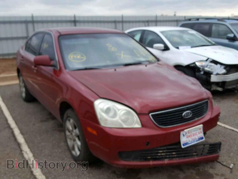 2008 Kia OPTIMA Optima LX (VIN KNAGE124885242827) — фото 1 из 10, Copart, повреждение: передняя часть