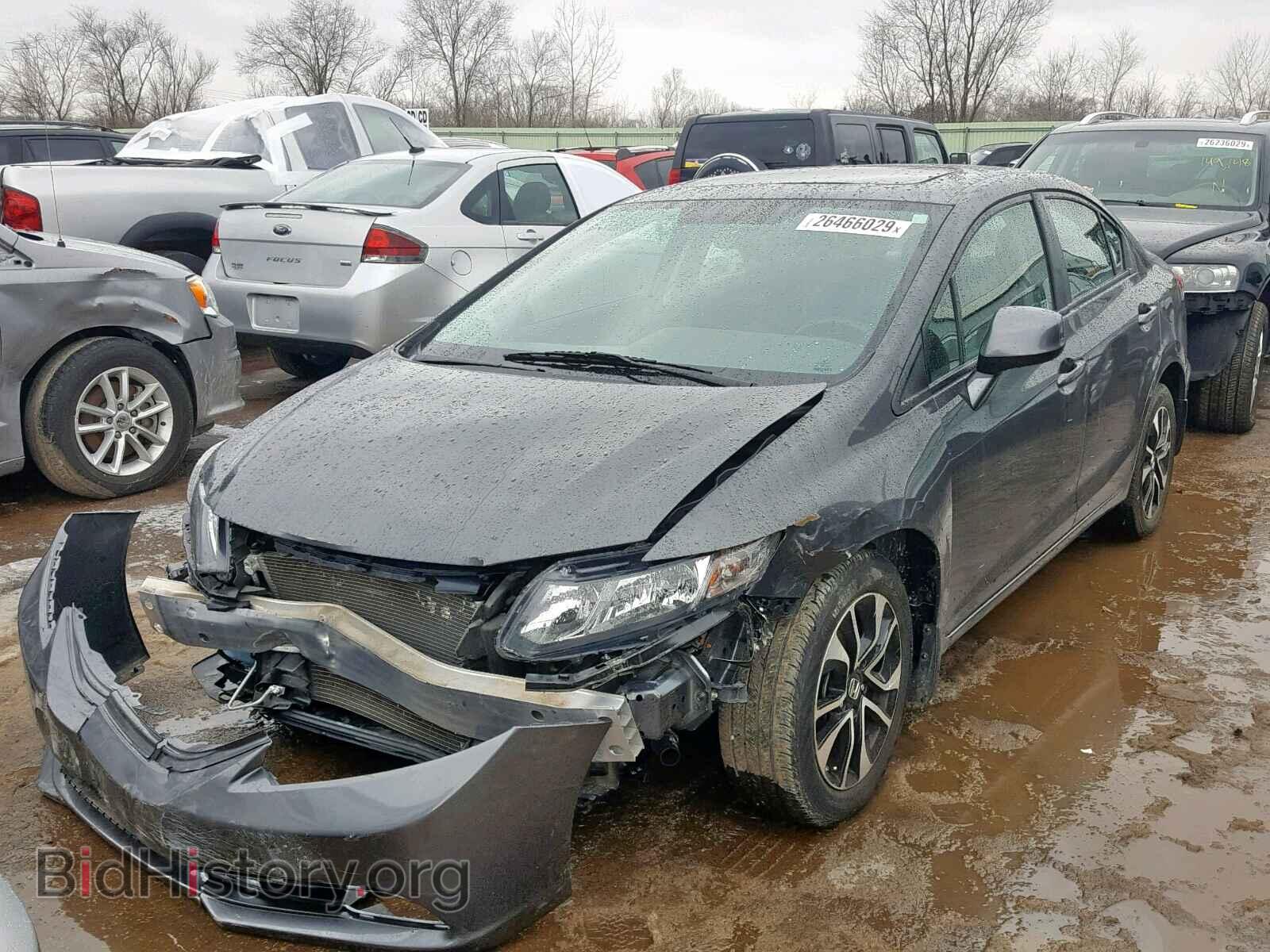 2013 HONDA CIVIC - VIN: 2HGFB2F80DH502099 - Фото 2