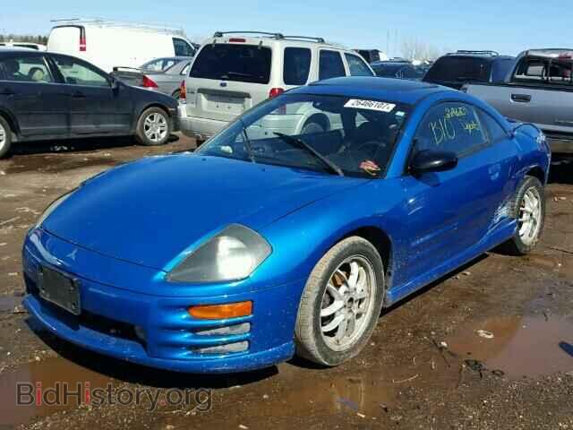2002 MITSUBISHI ECLIPSE - VIN: 4A3AC54HX2E050710 - Фото 2