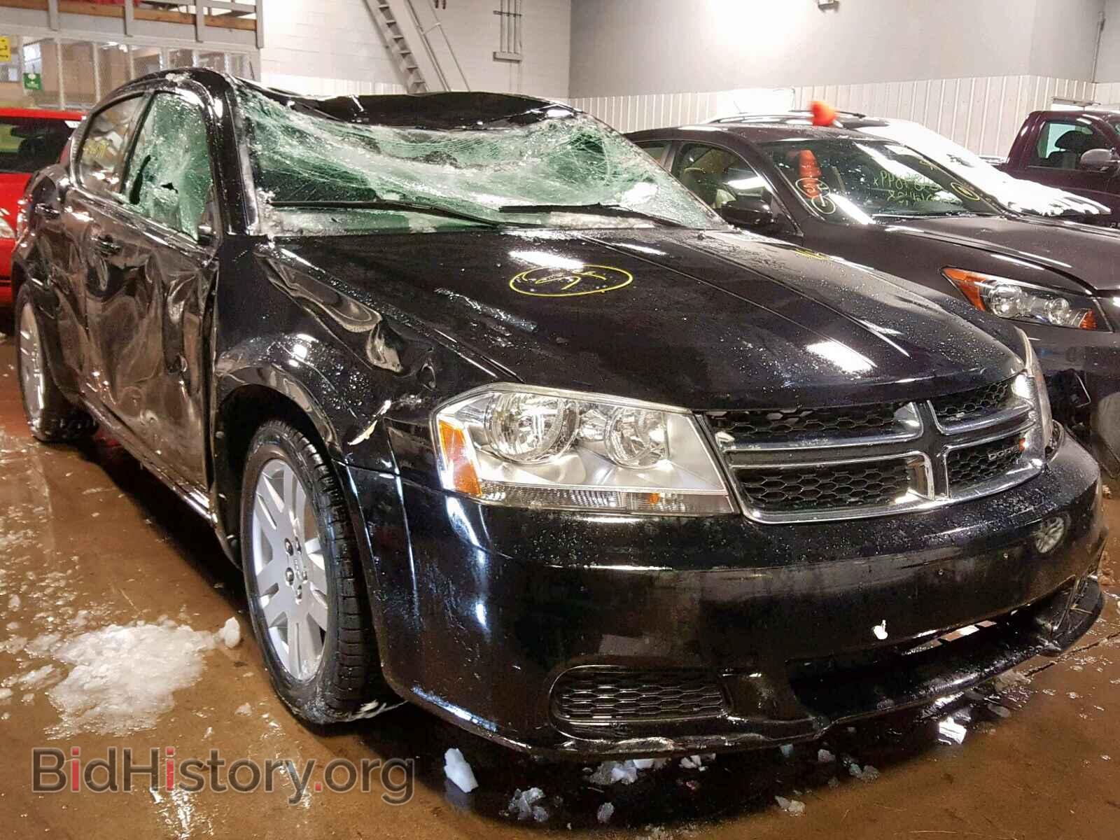 Фотография 1C3CDZAB8DN650827 - DODGE AVENGER 2013
